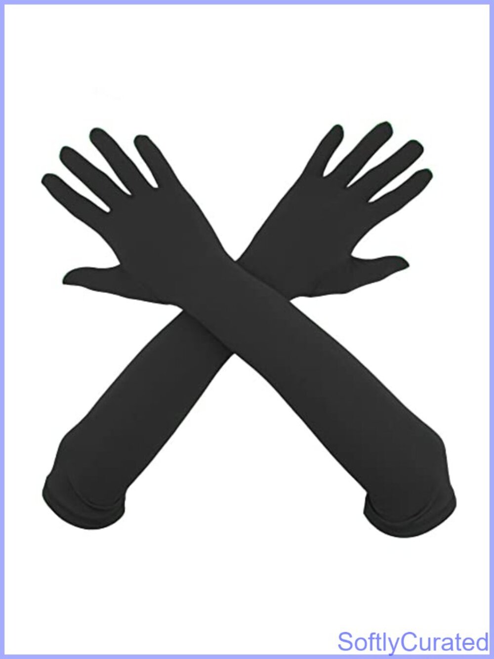 Elbow Length Stretchy Spandex Gloves Costume Cosplay Bridesmaids 18"